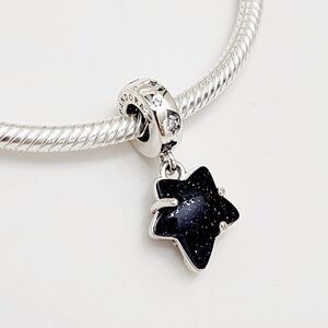 Pandora Galaxy Star Murano Dangle Charm